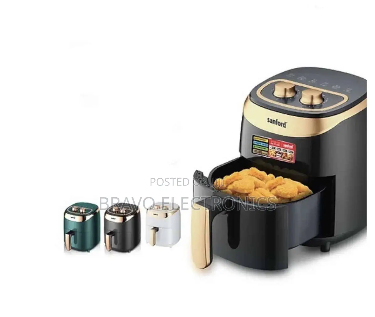 Sanford Air Fryer- 3.5 Liter Healthy Cooking Without Oil