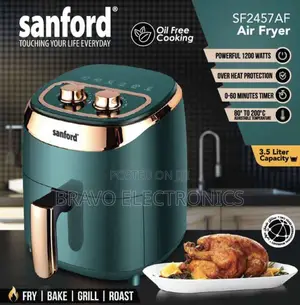 Sanford Air Fryer- 3.5 Liter Healthy Cooking Without Oil