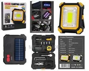 Solar Camping Light Toolbox