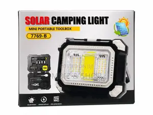 Solar Camping Light Toolbox