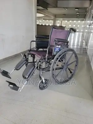 Wheelchair With Advanced Elevating Legrests for Enhanced Comfort