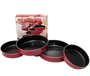 4 Pieces Non Stick Plates
