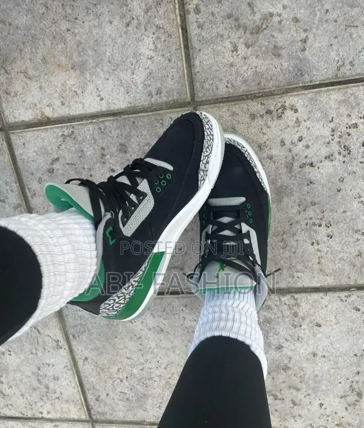 Air Jordan 3 Retro Pin Green