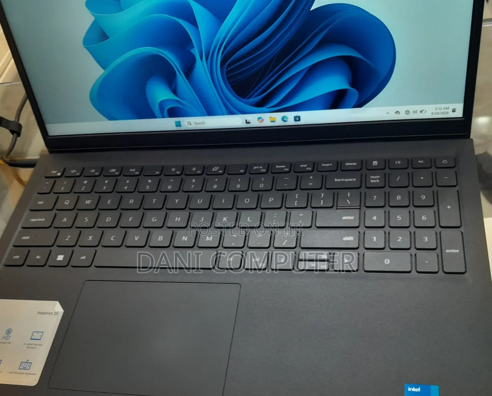 New Laptop Dell Inspiron 15 8GB Intel Core i5 SSD 512GB
