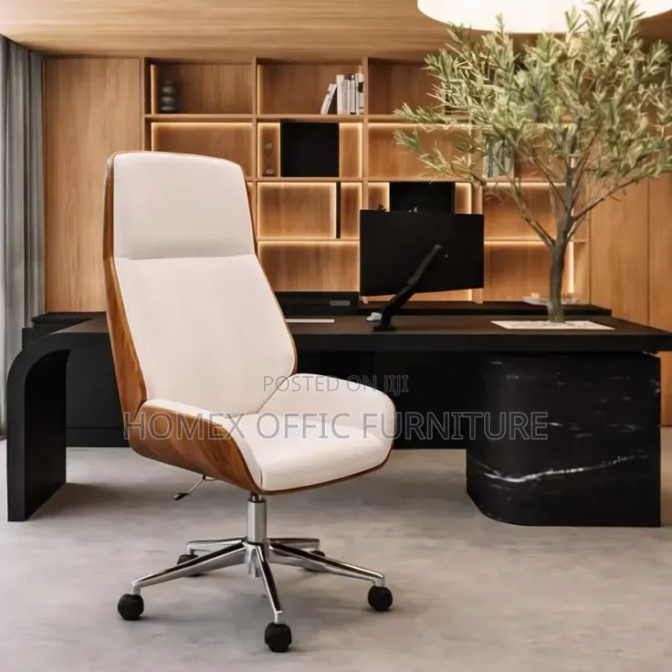 Premium Leather Chair ምቹ የቢሮ ወንበር