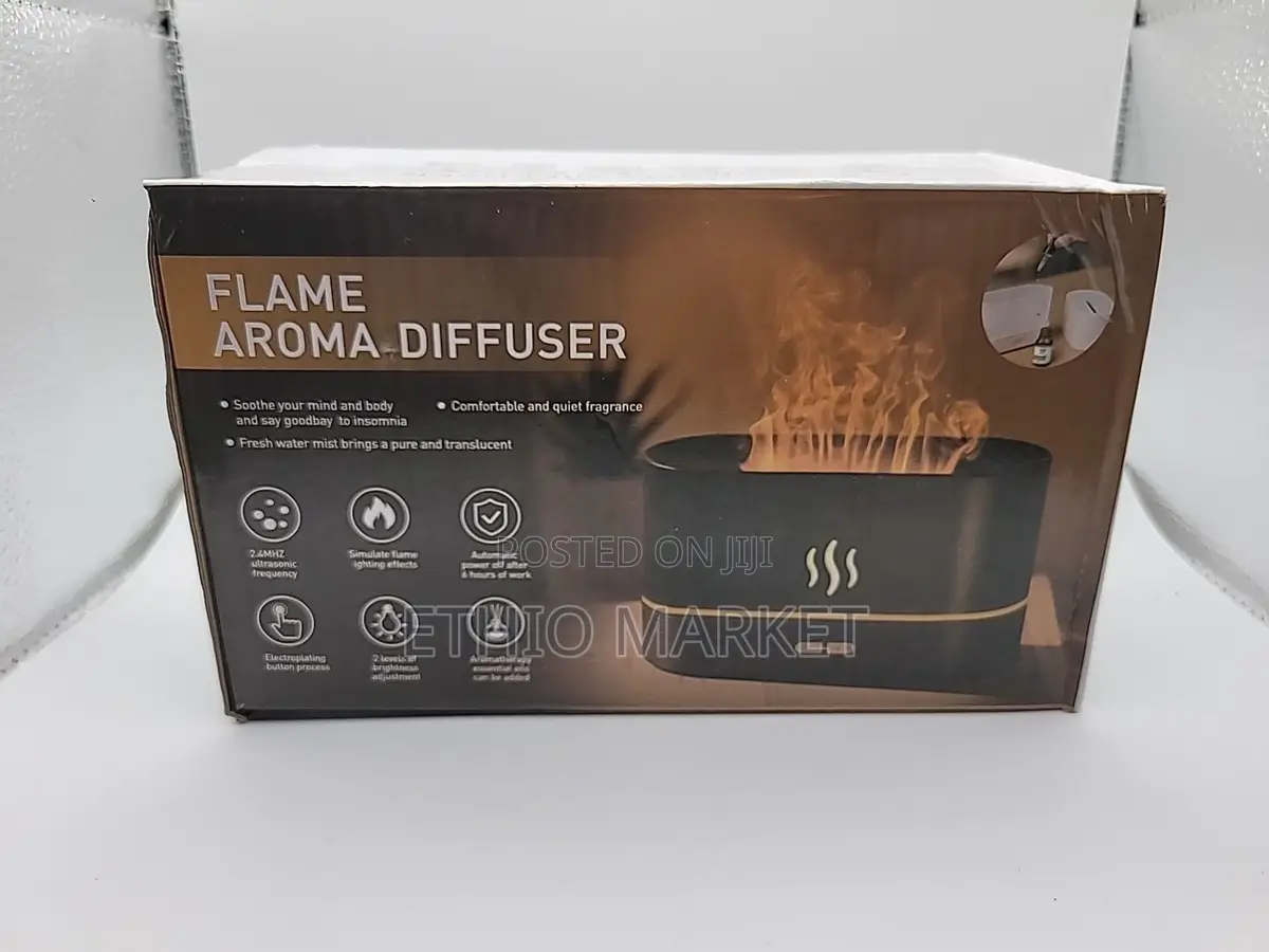 A Flame Aroma Diffuser(የነበልባል መልክ ያለው የመዓዛ ማሰራጫ)
