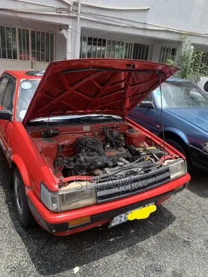 Toyota Corolla II 1986 Red