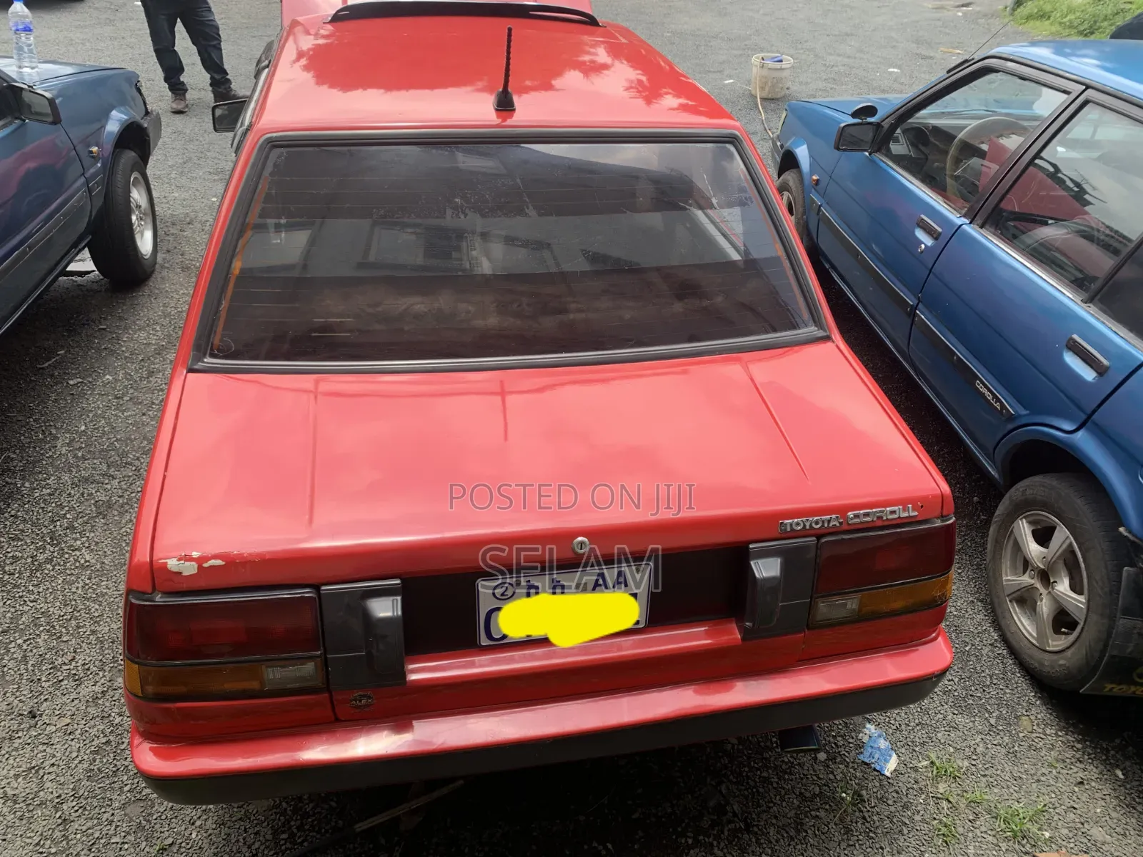 Toyota Corolla II 1986 Red