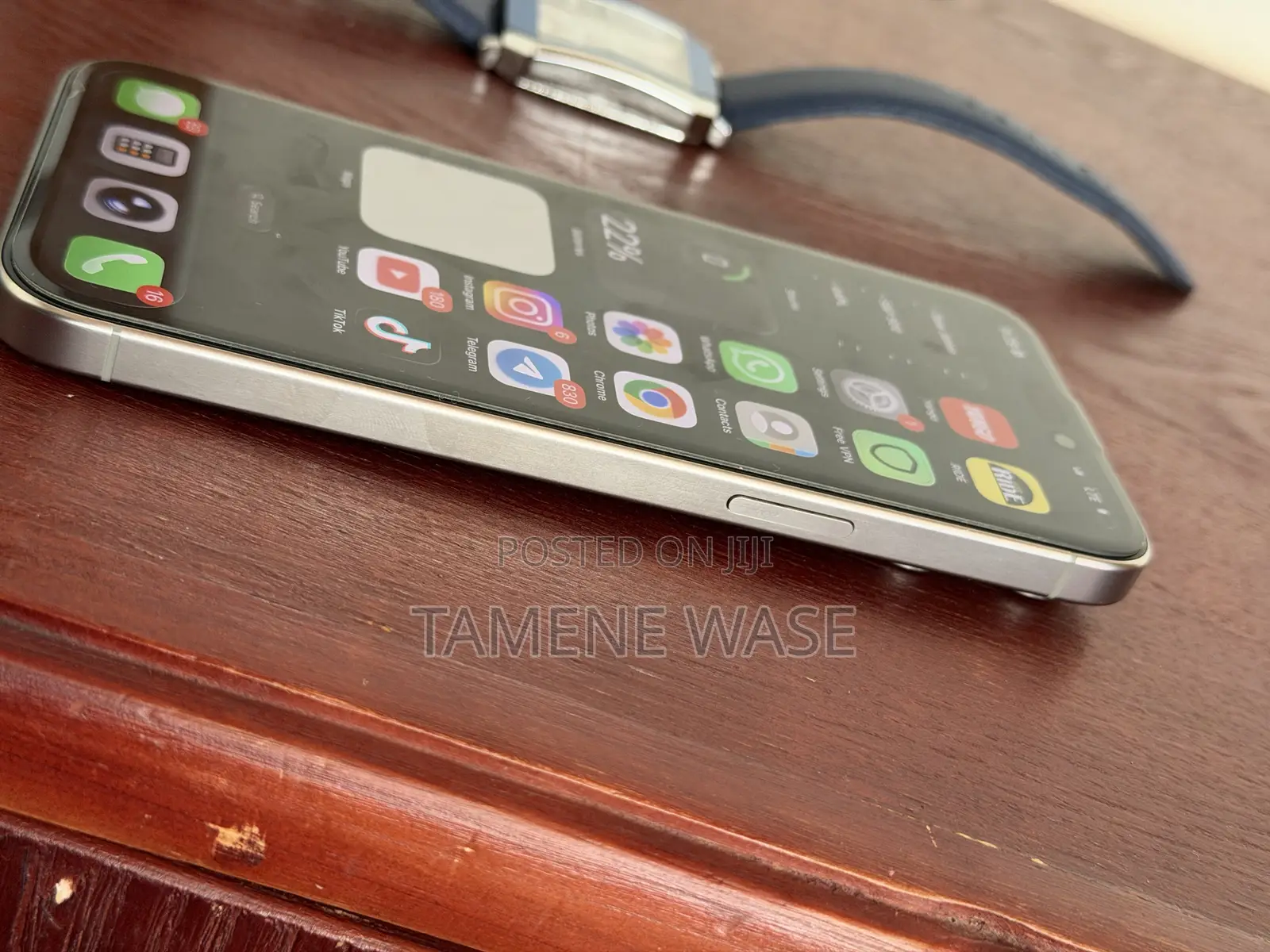 Apple iPhone 15 Pro Max 256 GB Silver