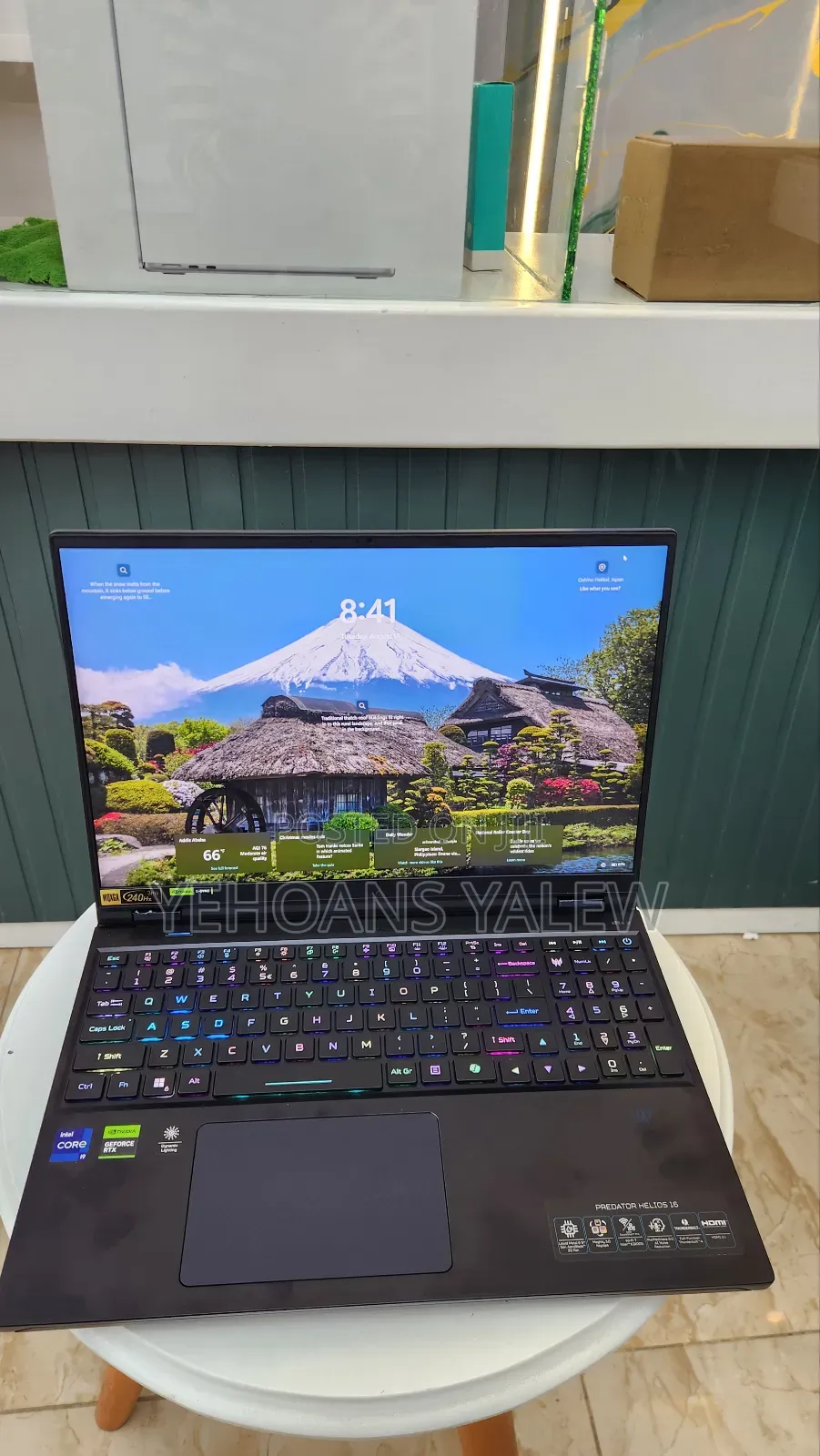 New Laptop Acer Predator Helios Neo 16 32GB Intel Core i9 SSD 1T