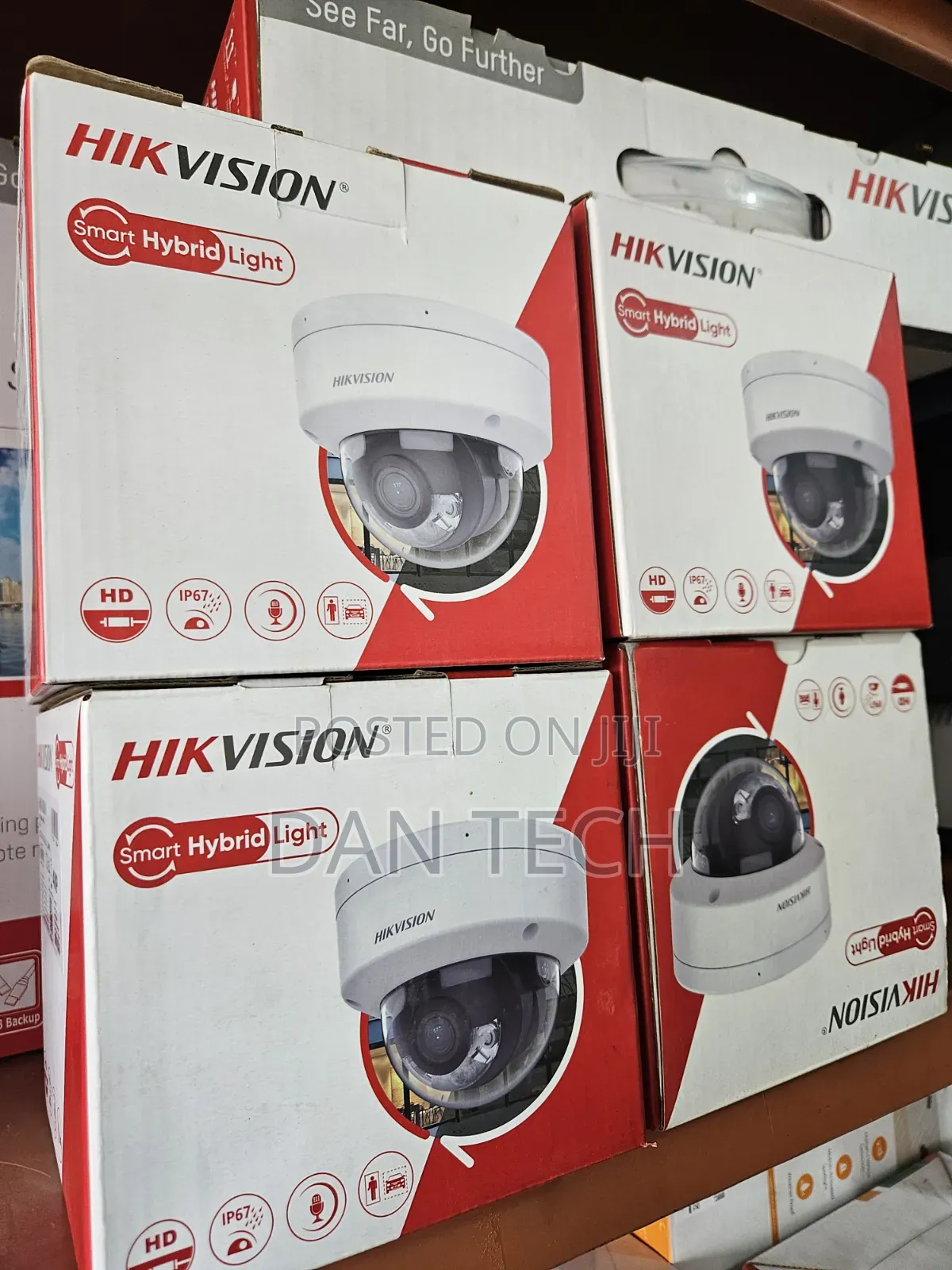 Hikvision Dome CCTV 4MP Camera – Smart Hybrid Light
