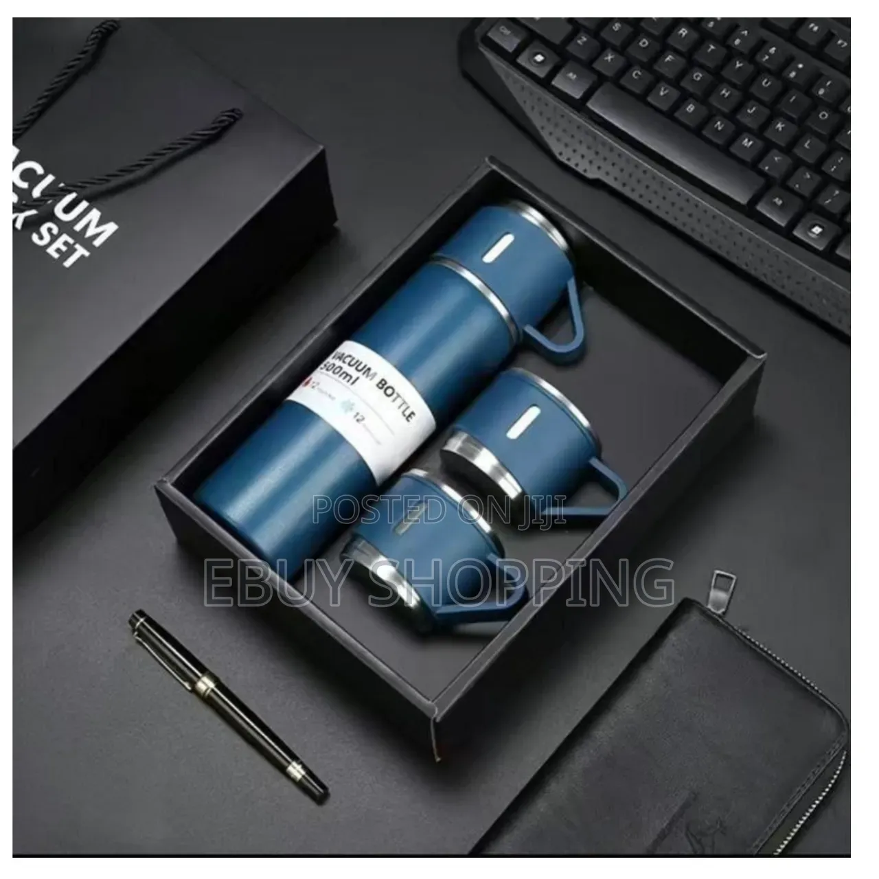 Perfect Temperature With This Premium Insulated Flask Set.