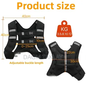 Adjustable Fitness Weighted Vest