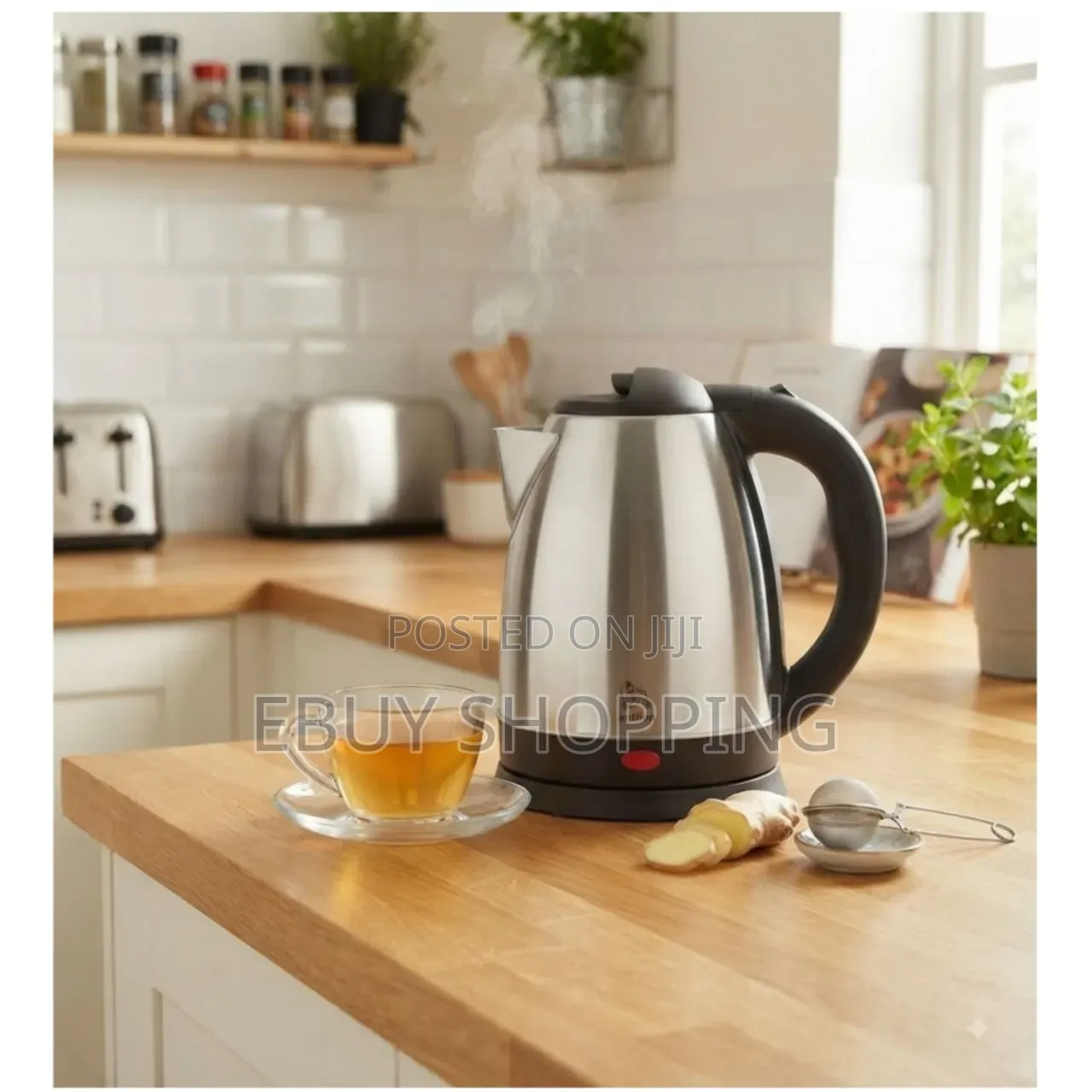 Boil Up to 2.2 Liters of Water Atonce With the Antlion Electric Kettle