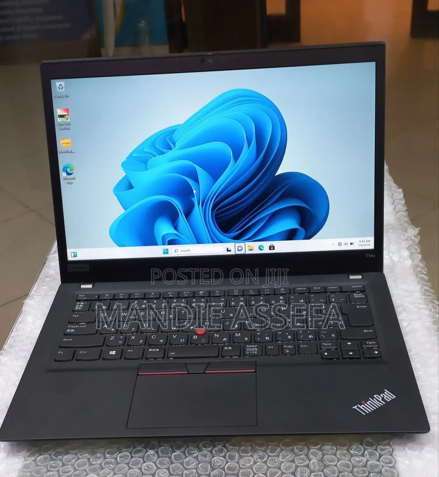 New Laptop Lenovo ThinkPad T14s Gen 1 16GB AMD Ryzen 5 SSD 512GB