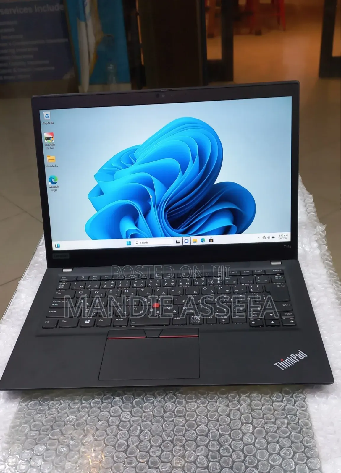 New Laptop Lenovo ThinkPad T14s Gen 1 16GB AMD Ryzen 5 SSD 512GB
