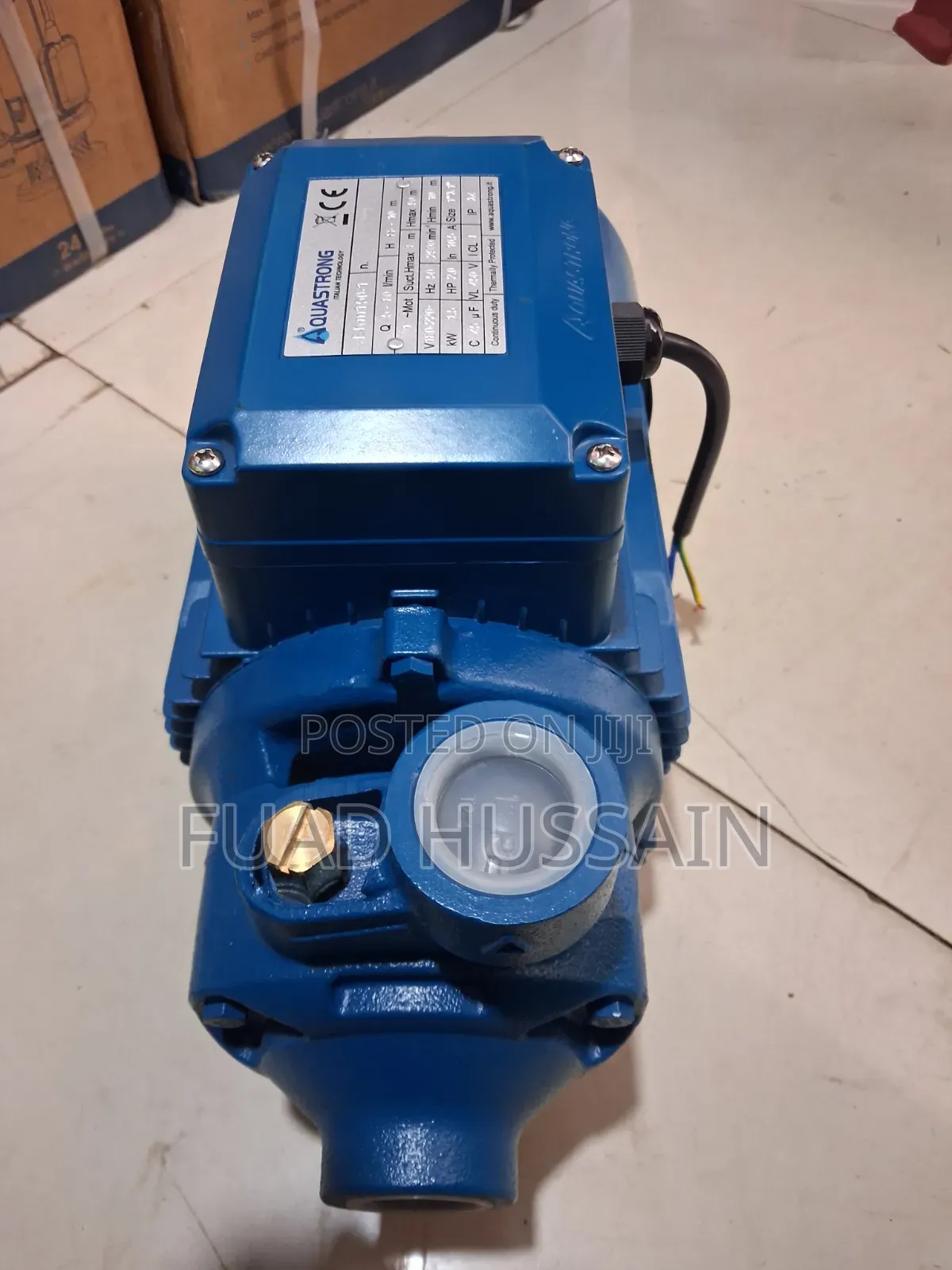 AQuastrong Italian Technology Pump