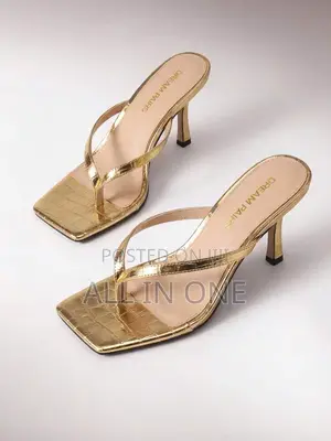 Golden Shein Heel