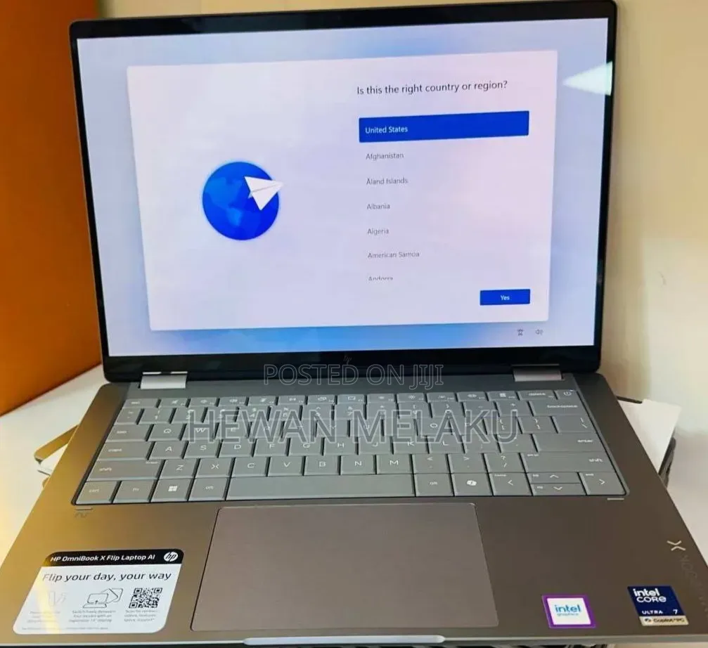New Laptop HP OmniBook X Flip 14" 16GB Intel Core Ultra 7 SSD 1T