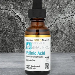 Folinic Acid, Alcohol Free, 1 Fl Oz (30 Ml