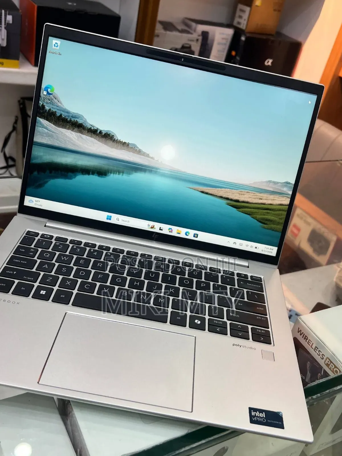 New Laptop HP EliteBook 840 G11 16GB Intel Core Ultra 7 SSD 512GB