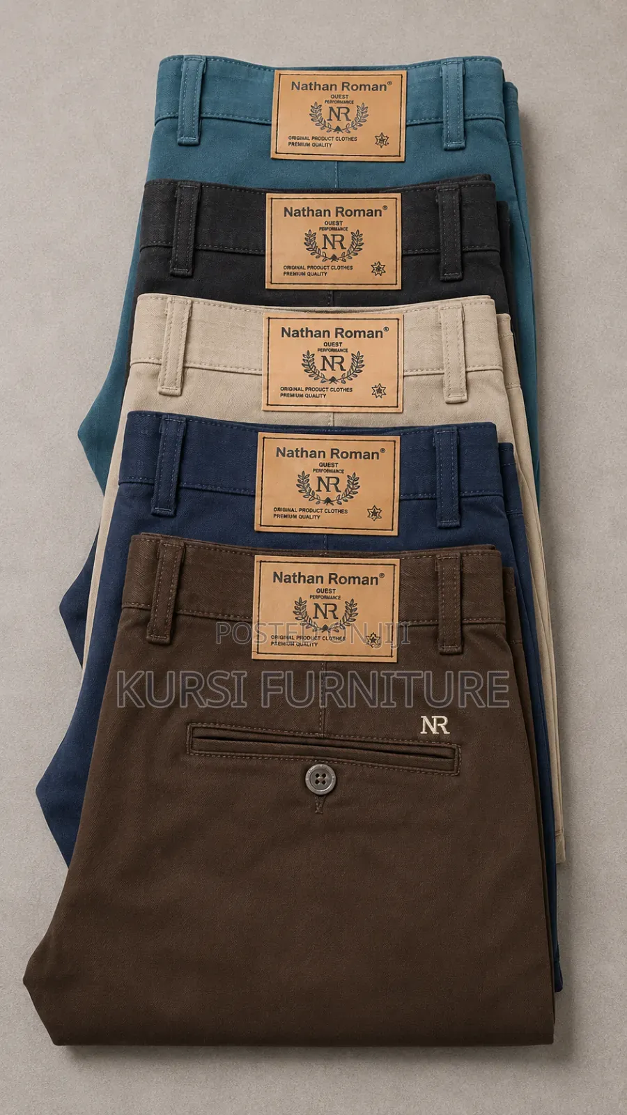 Nathan Roman Men's Khaki