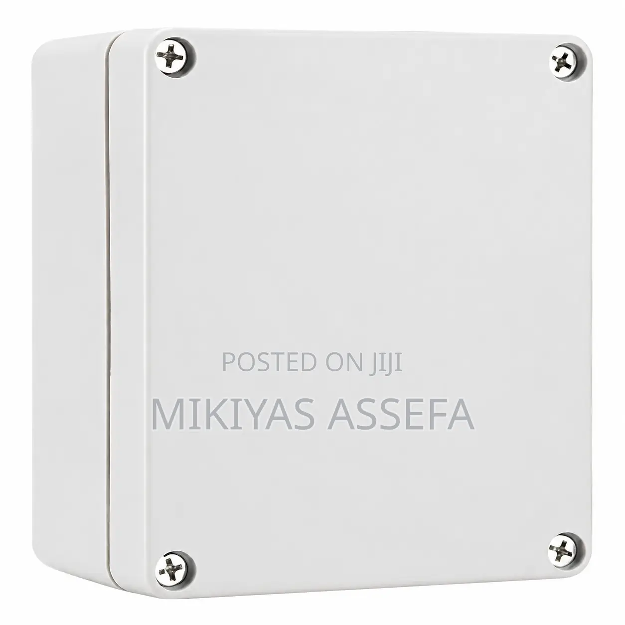 White Waterproof Electrical Junction Box With Screw Lid