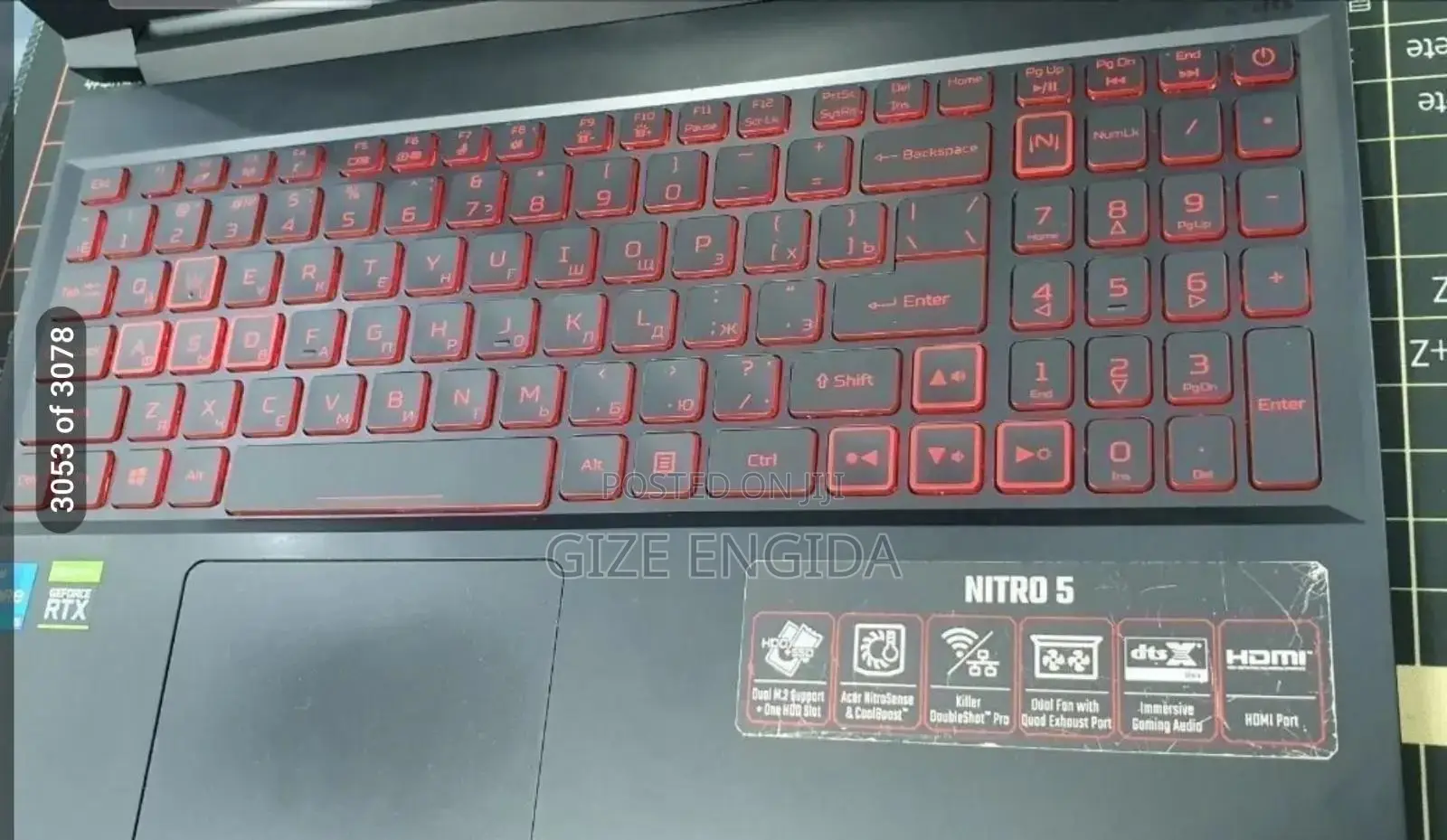 New Laptop Acer Nitro 5 16GB Intel Core i5 SSD 512GB
