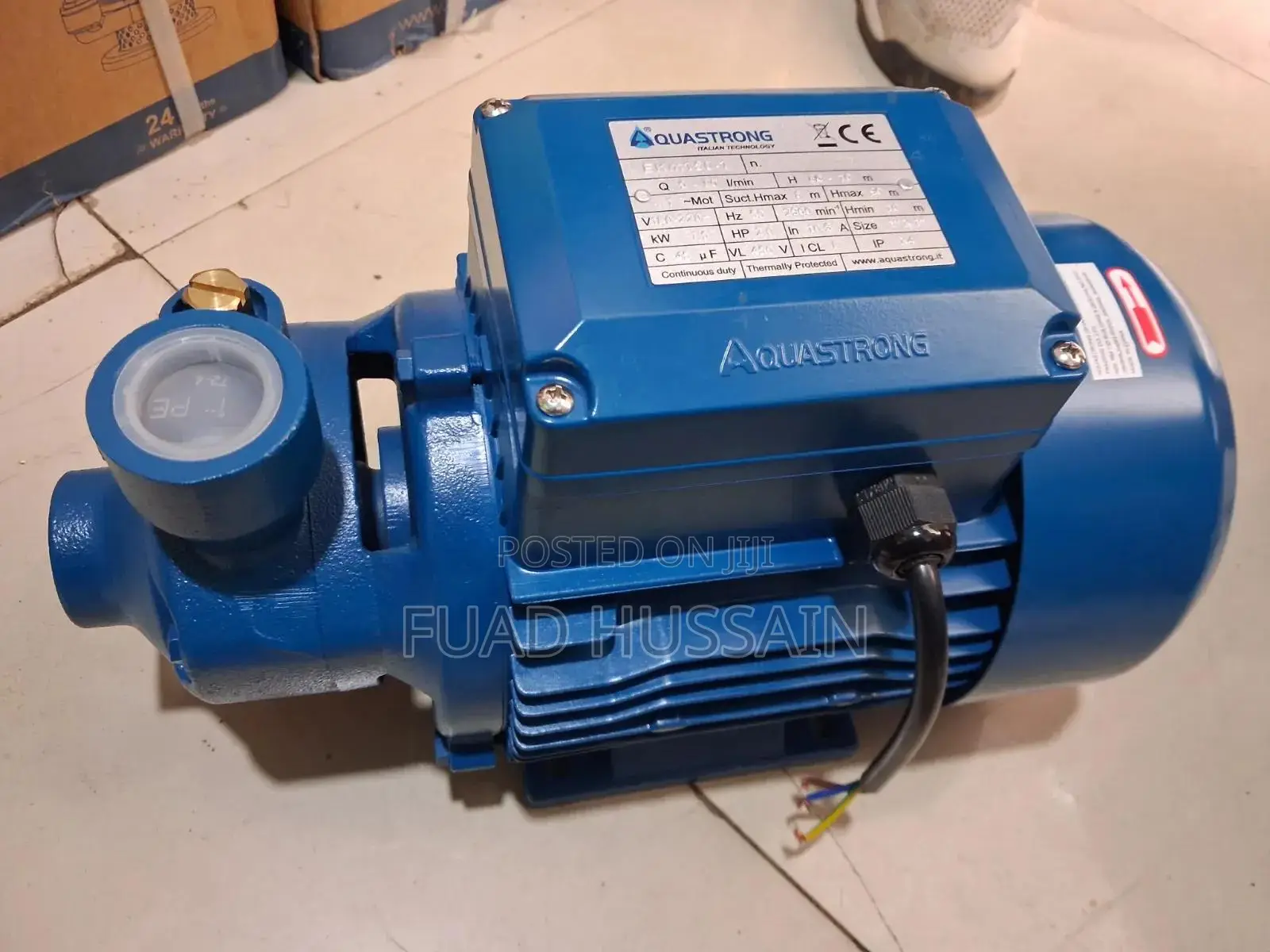 AQuastrong Italian Technology Pump