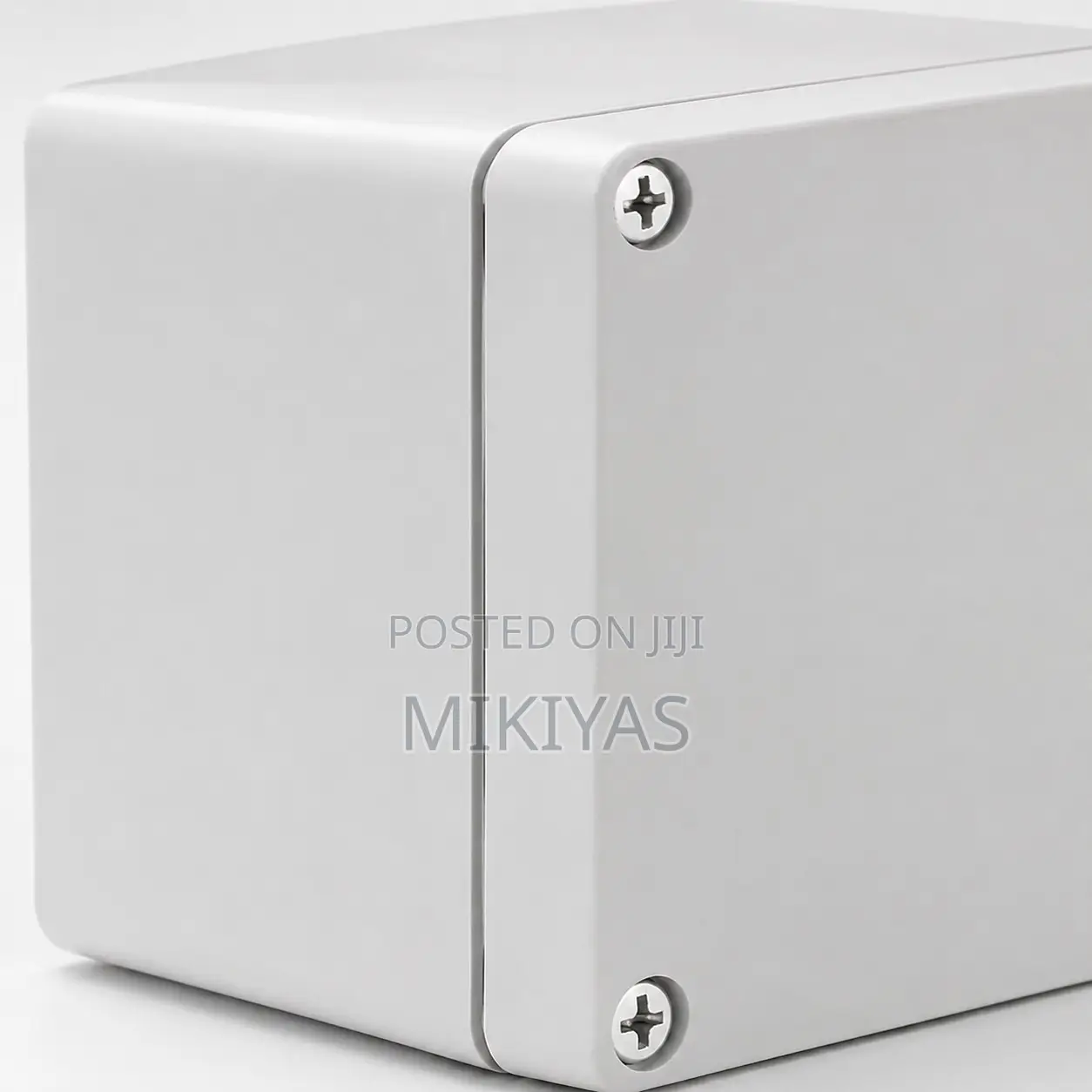 White Waterproof Electrical Junction Box With Screw Lid