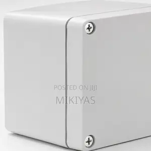 White Waterproof Electrical Junction Box With Screw Lid