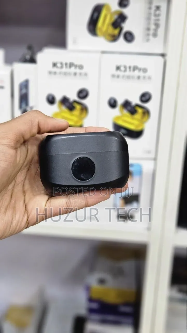 K31Pro Collar Clip Button Microphone