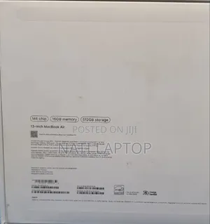 New Laptop Apple MacBook Air 2025 M4 16GB Apple M4 SSD 512GB