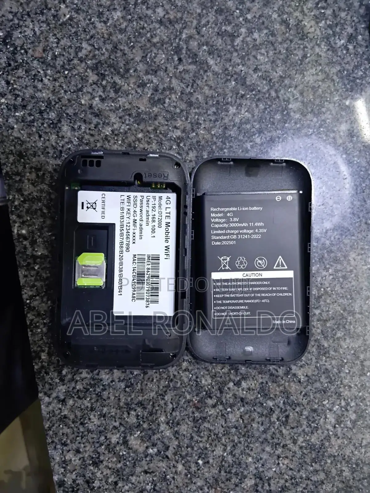 4G LTE Mobile WiFi/MiFi Router