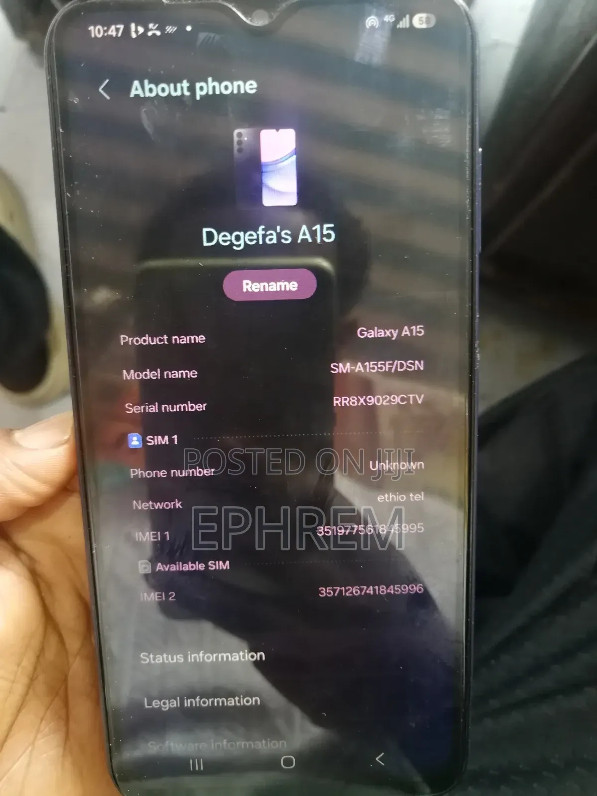 Samsung Galaxy A15 5G 128 GB Blue