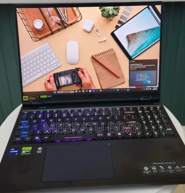 New Laptop Acer Predator Helios 16 32GB Intel Core i9 SSD 1T