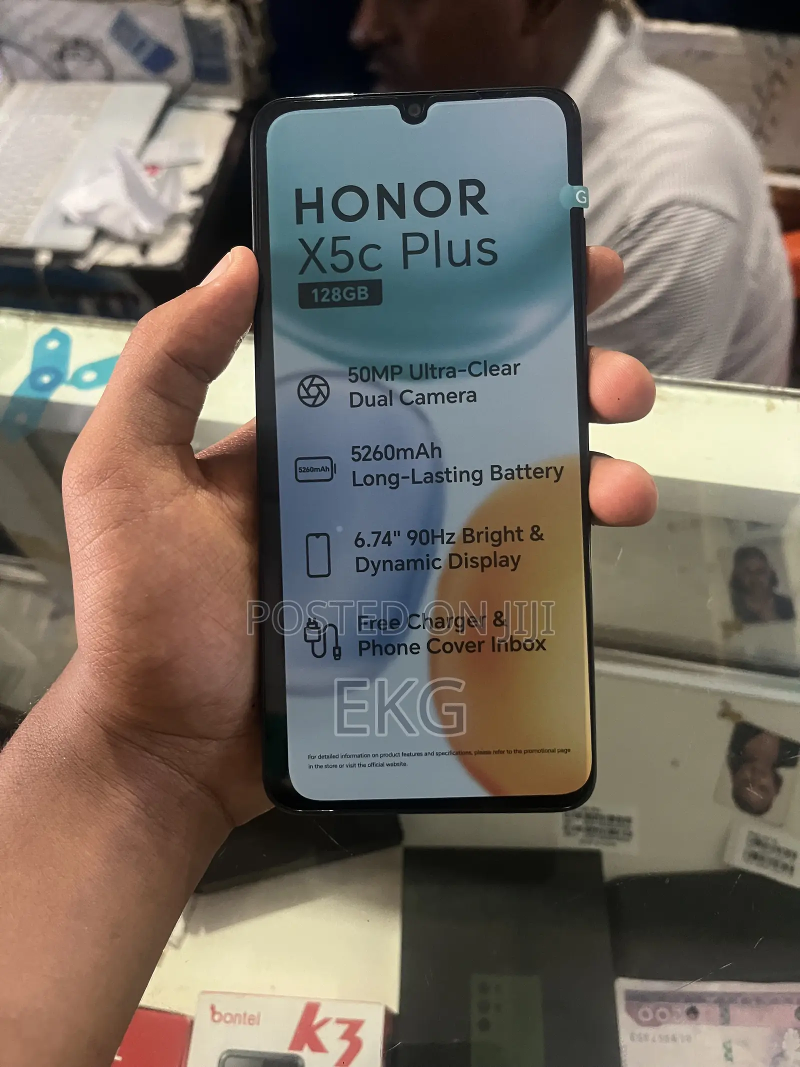 New Honor X5c Plus 128 GB Black