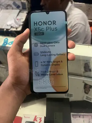 New Honor X5c Plus 128 GB Black