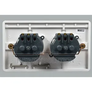 Double Shuko Socket 16G 2P+E