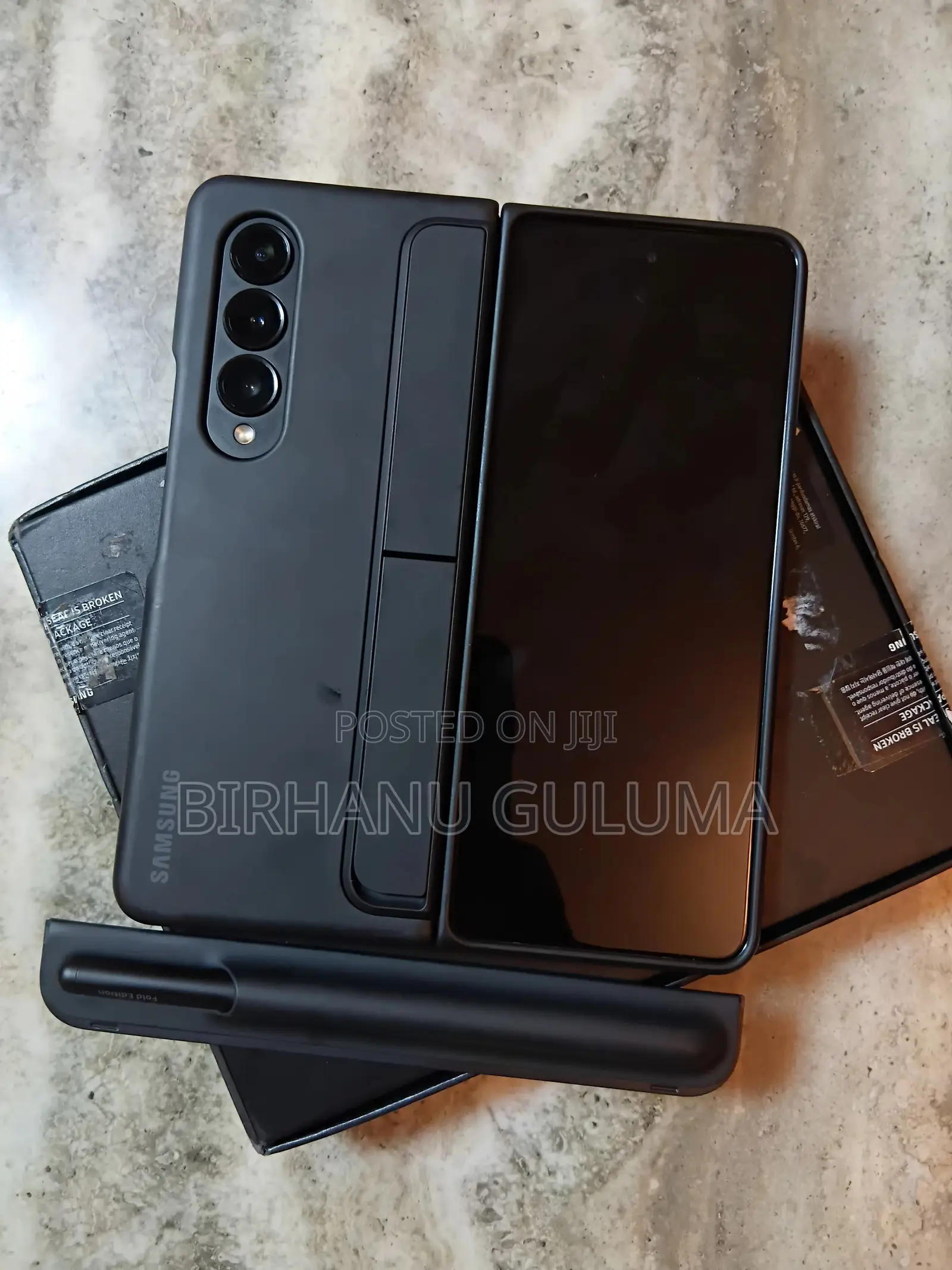 New Samsung Galaxy Z Fold4 256 GB Black