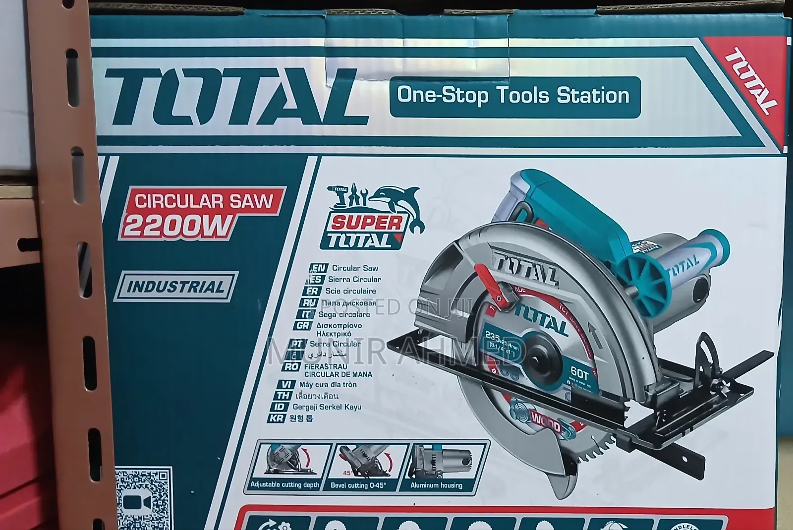 Total Circular Saw 2200w