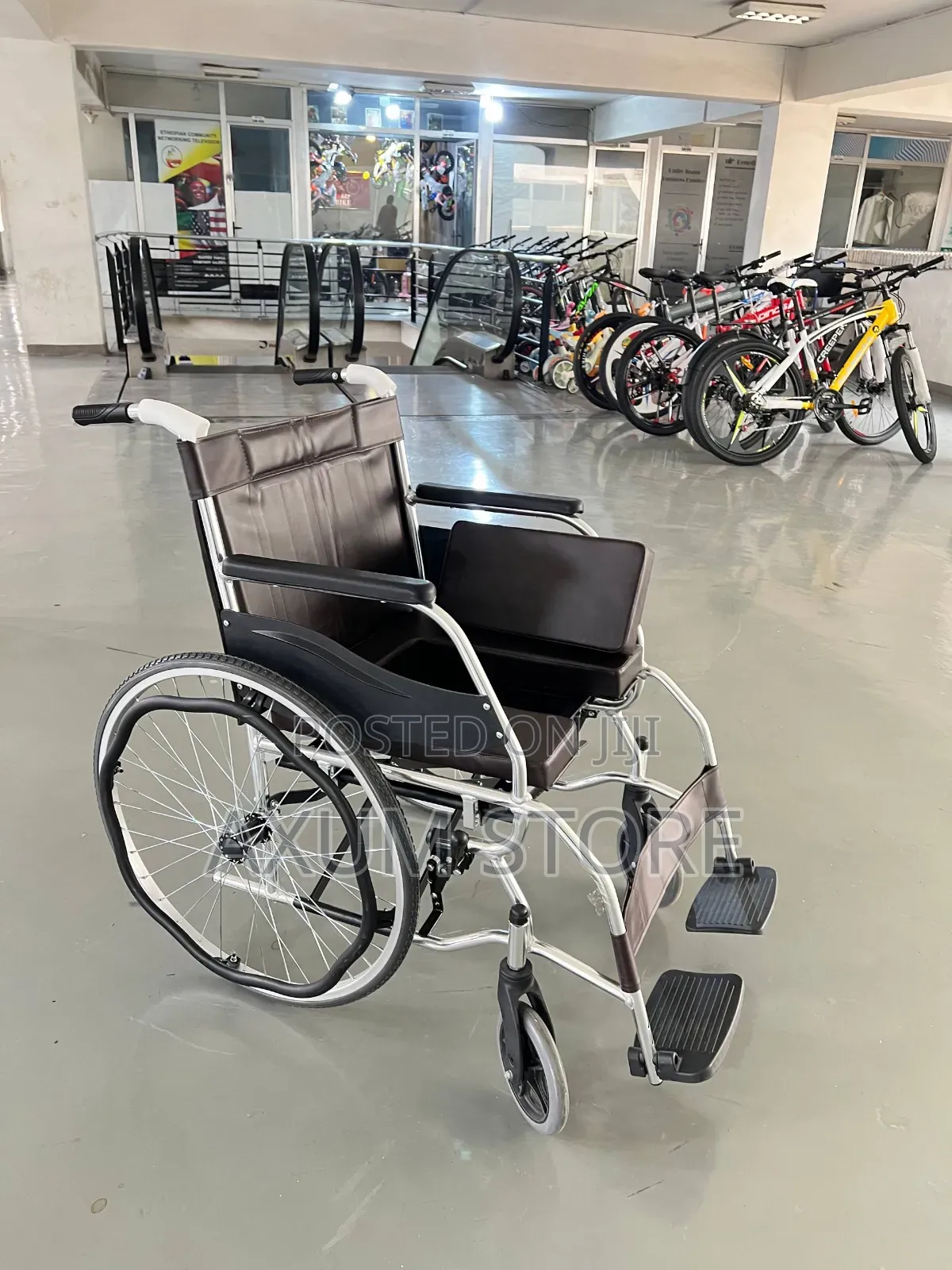 Easy Mobility Wheelchair | ቀላል የእንቅስቃሴ ዊልቸር