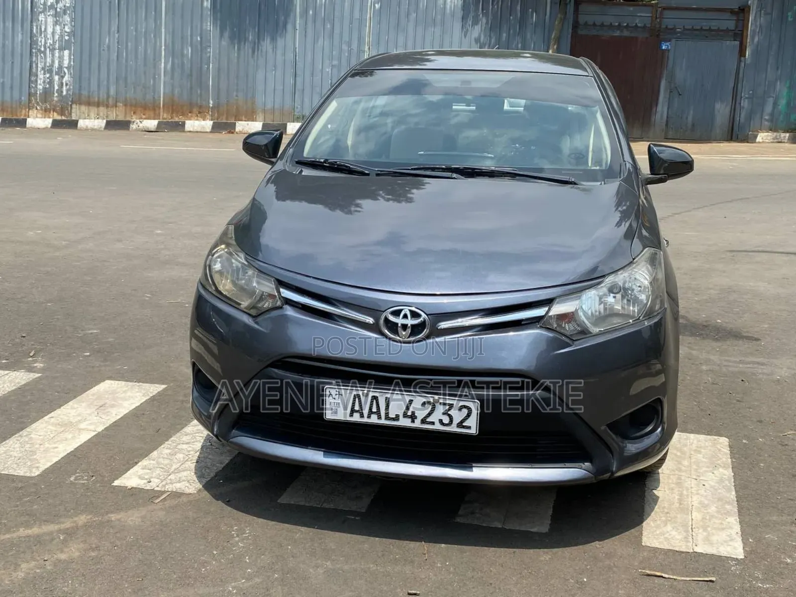 Toyota Yaris 2014 Gray