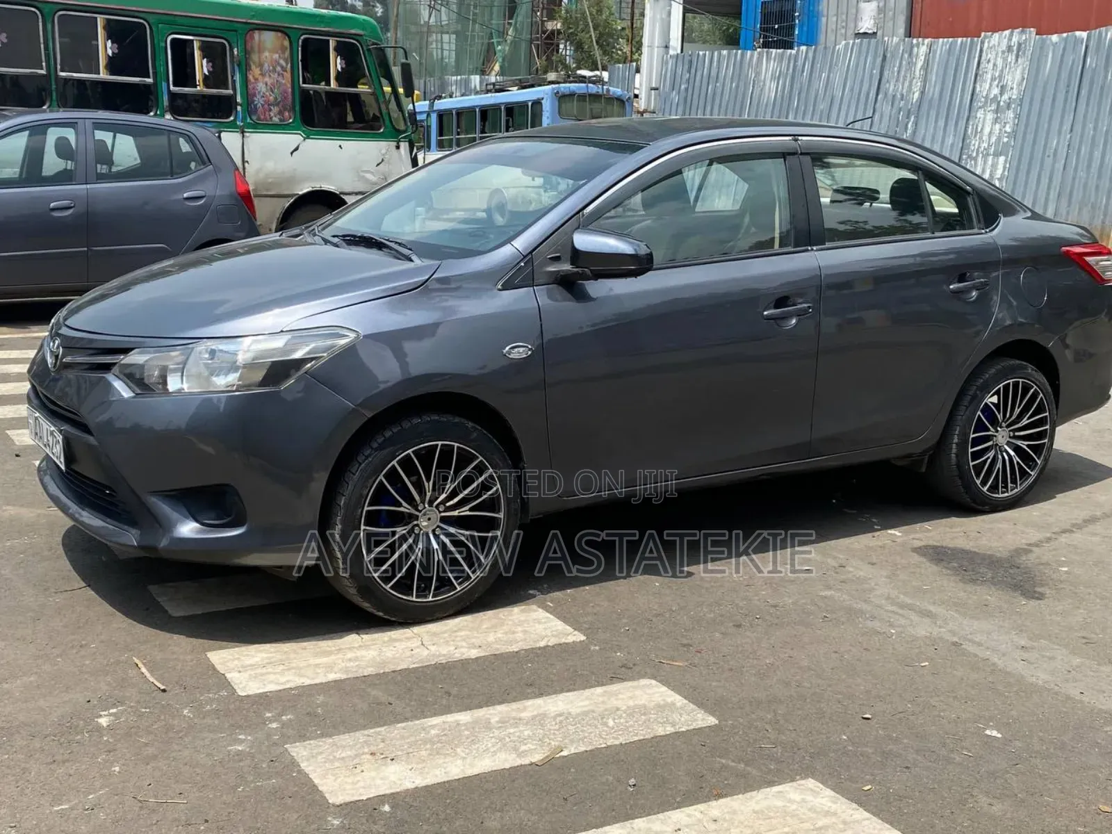 Toyota Yaris 2014 Gray