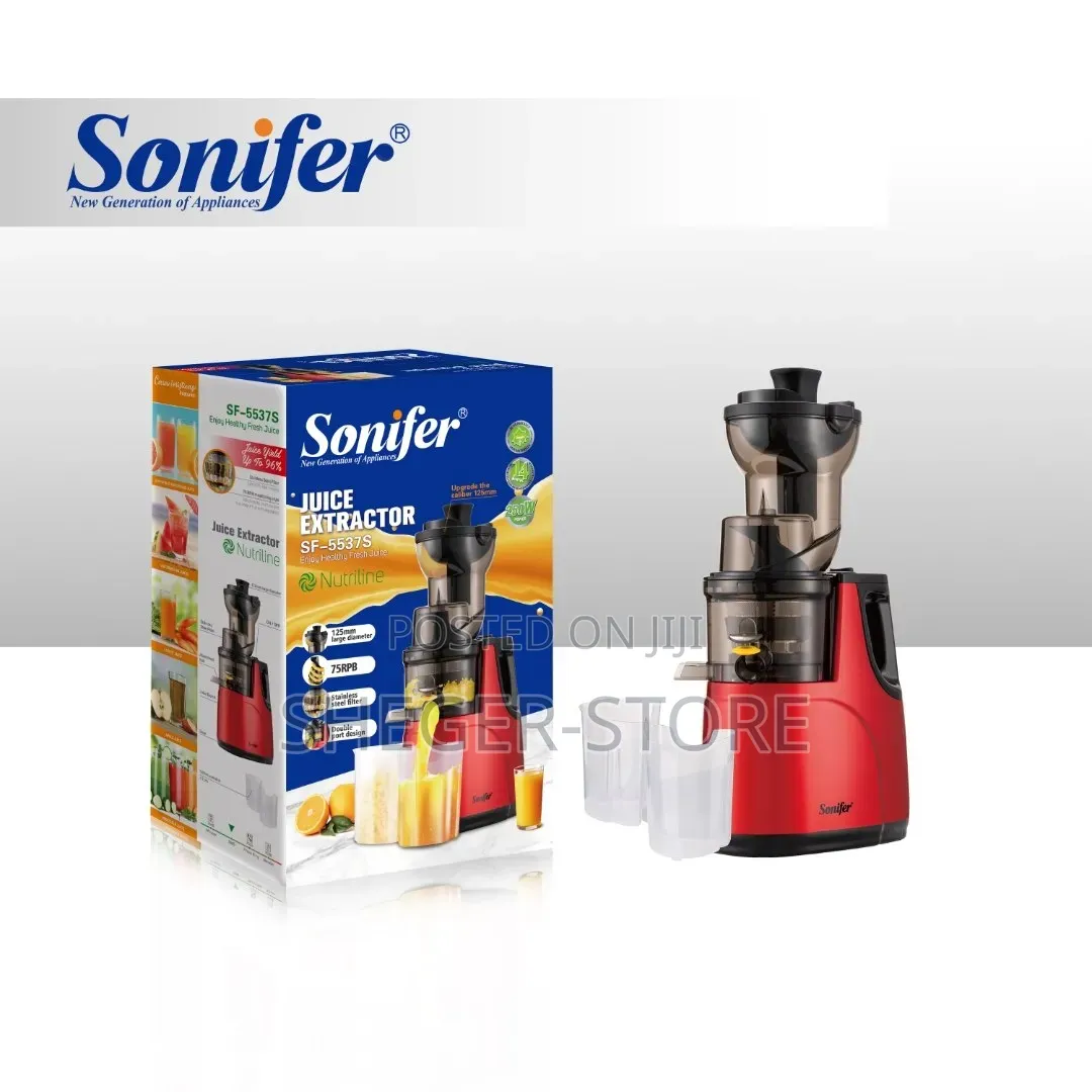 Brand New Sonifer Citrus Fruit Slow Juicer and Extractor Series