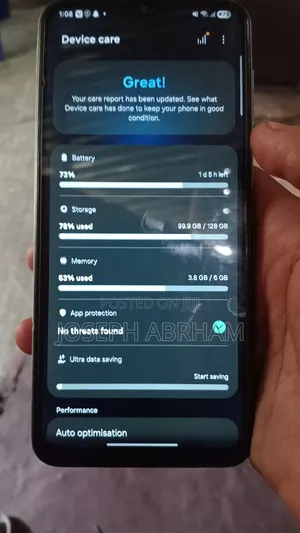 Samsung Galaxy M33 128 GB Blue