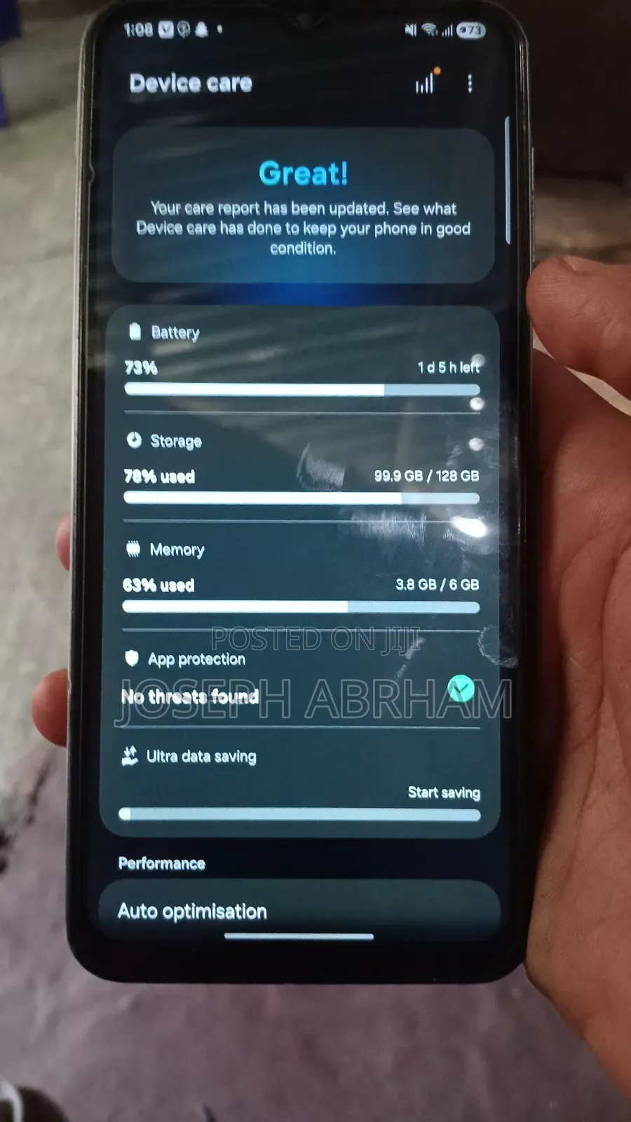 Samsung Galaxy M33 128 GB Blue