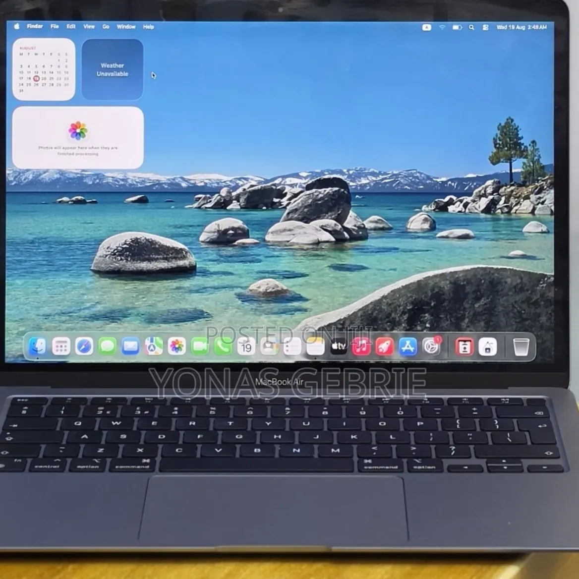 New Laptop Apple MacBook 16GB Apple M1 SSD 256GB