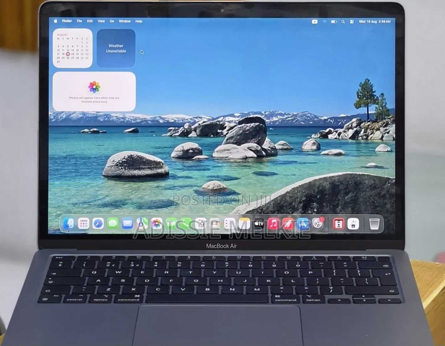 New Laptop Apple MacBook Air 2020 M1 16GB Apple M1 SSD 256GB