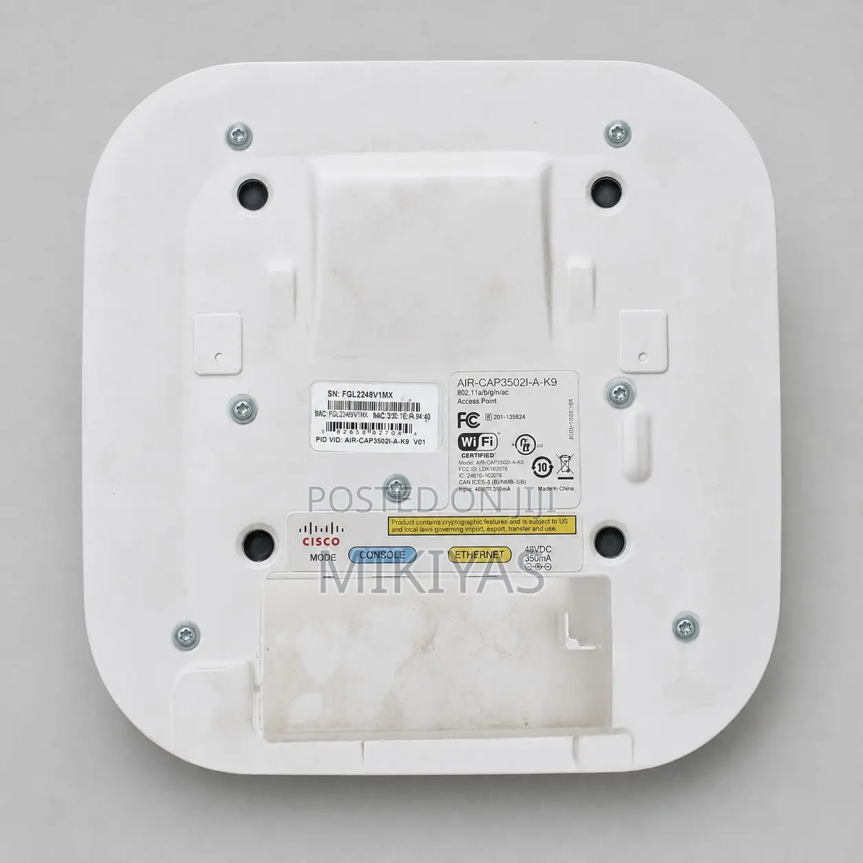 Cisco Aironet 3502I Dual-Band Wireless Access Point – Used